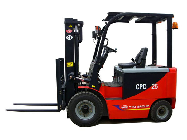 YTO 1ton battery forklift CPD10