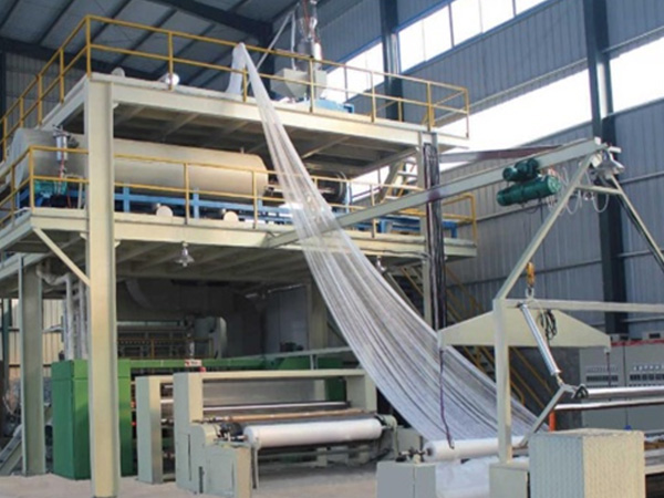 Non-woven production line